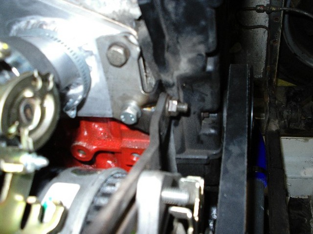 Zetec Alternator Top Bracket